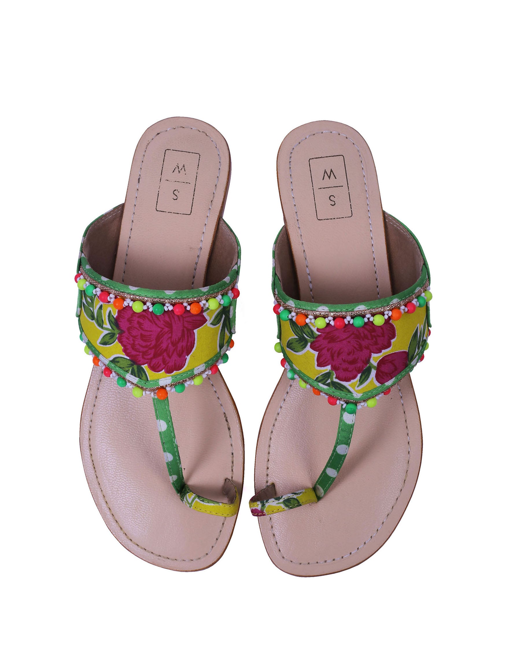 Buy AFZAL HUSSAIN NAGRA SHOE MAKER - Rajasthani Chappal for Women Stylish,  Flat Fashion Sandals & Ethnic Slippers for Girls_Peach_UK 7 Online at Best  Prices in India - JioMart.